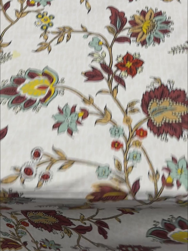 Pure Decor Polycotton Queen Size Double Bedsheet