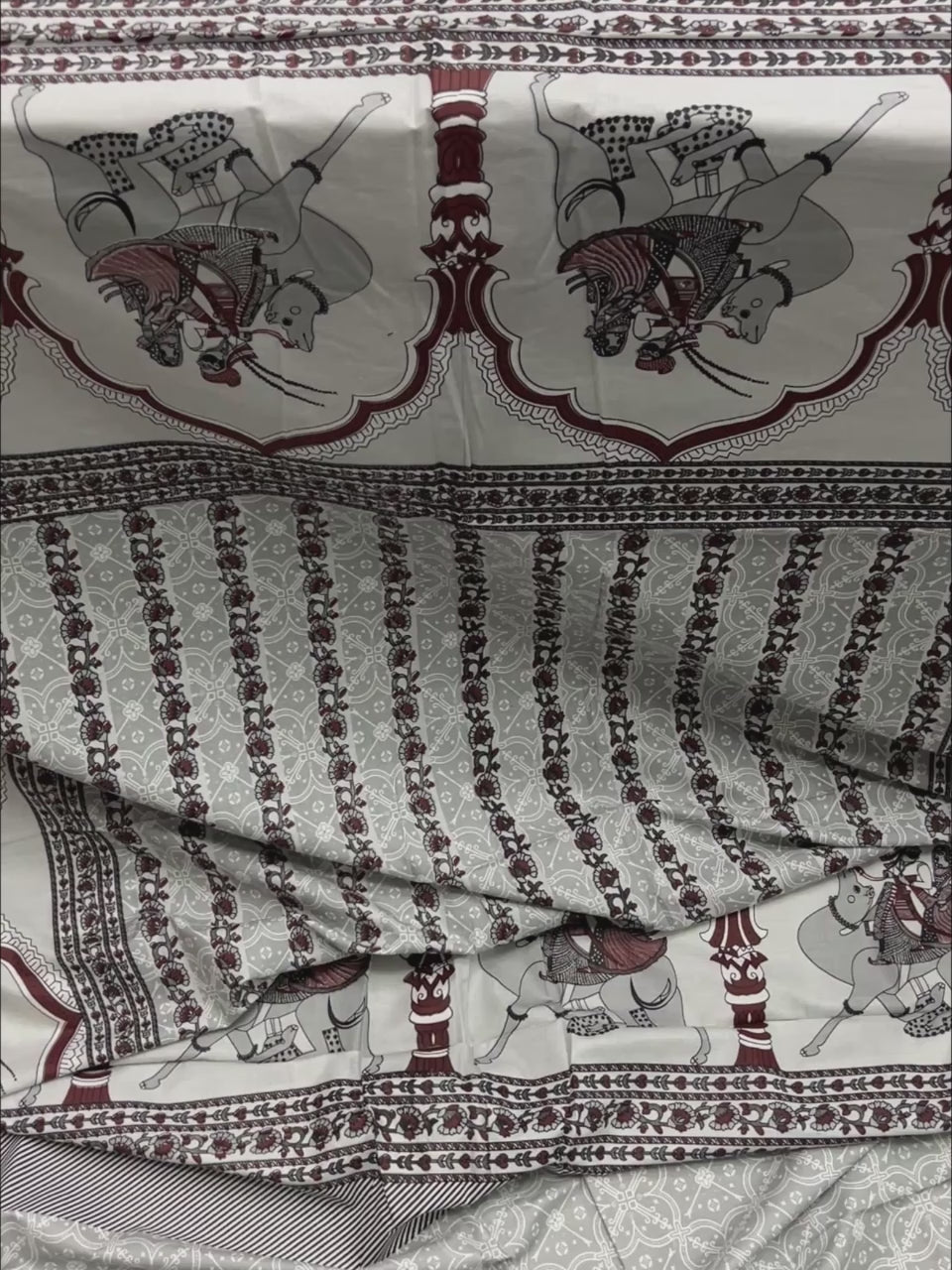 Pure Decor Pure Cotton King Size Double Bedsheet