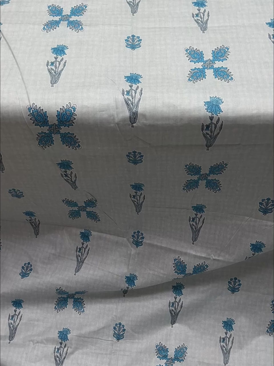 Pure Decor Pure Cotton Queen Size Double Bedsheet