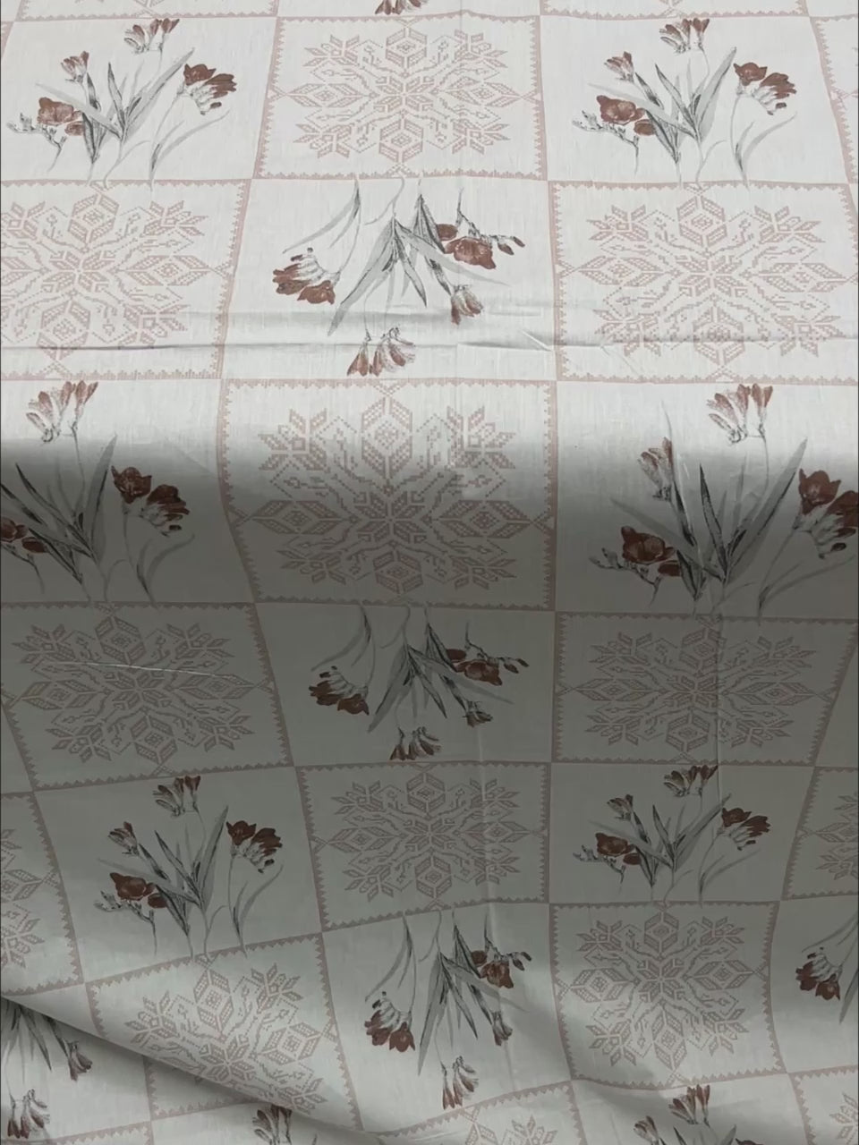 Pure Decor Pure Cotton King Size Double Bedsheet