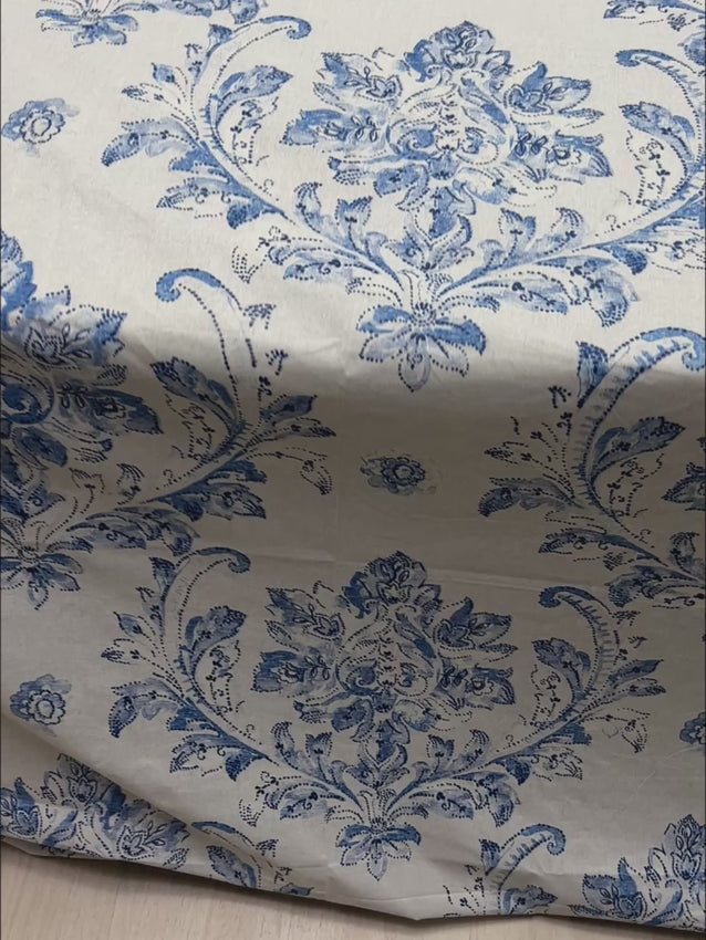 Pure Decor Pure Cotton Queen Size Double Bedsheet