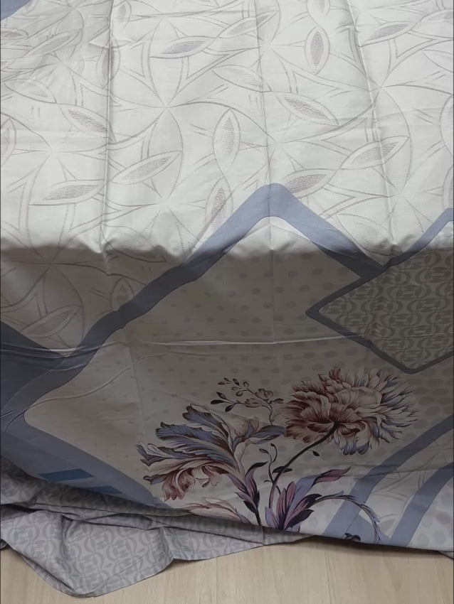 Pure Decor Pure Cotton King Size Double Bedsheet