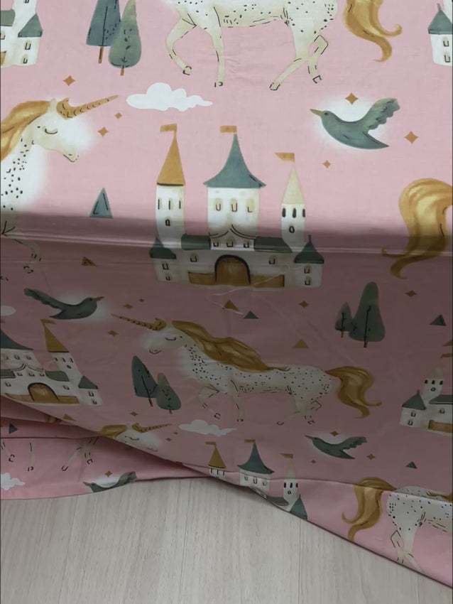 Pure Decor Pure Cotton Queen Size Double Bedsheet