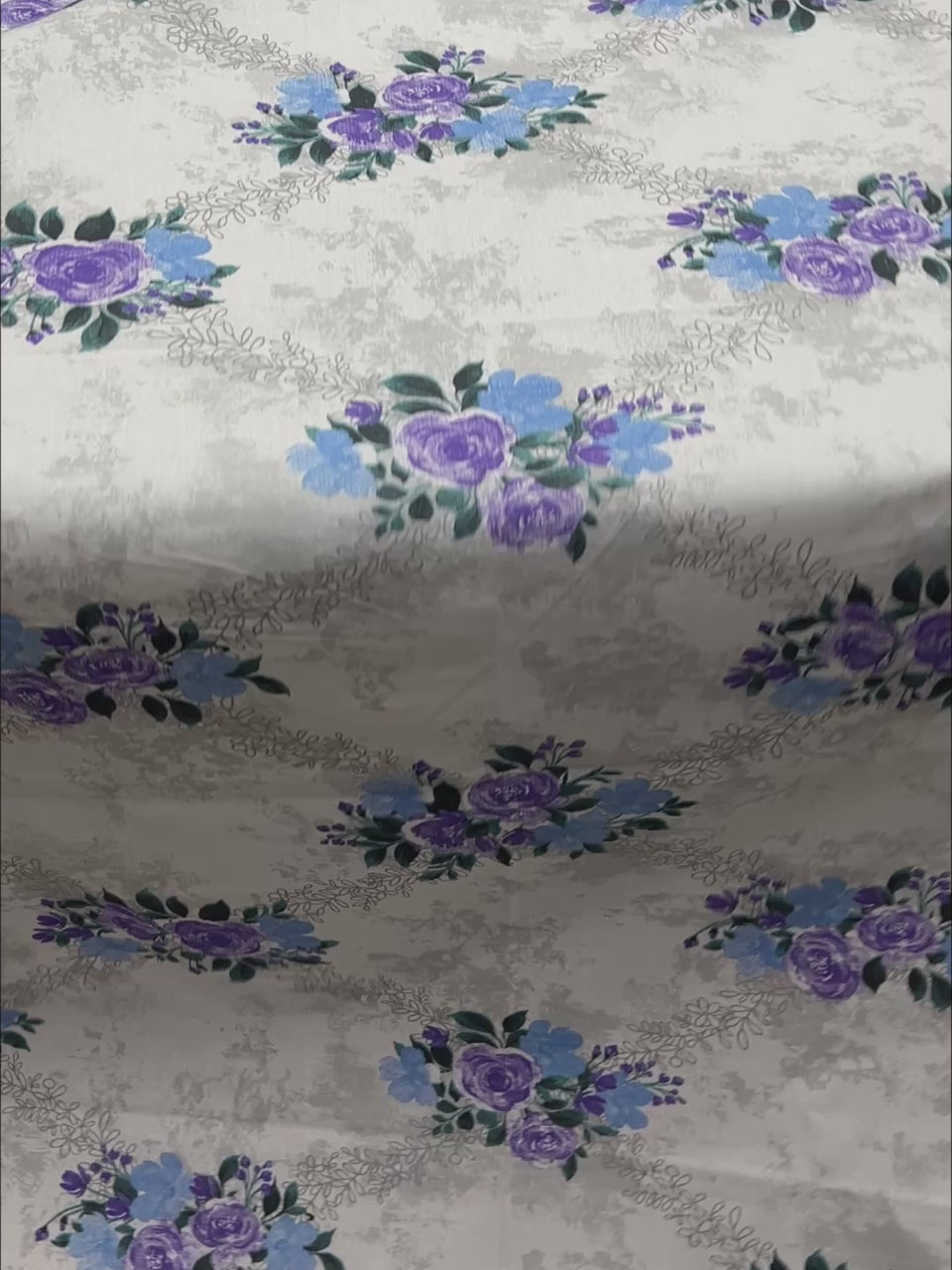 Pure Decor Pure Cotton Queen Size Double Bedsheet