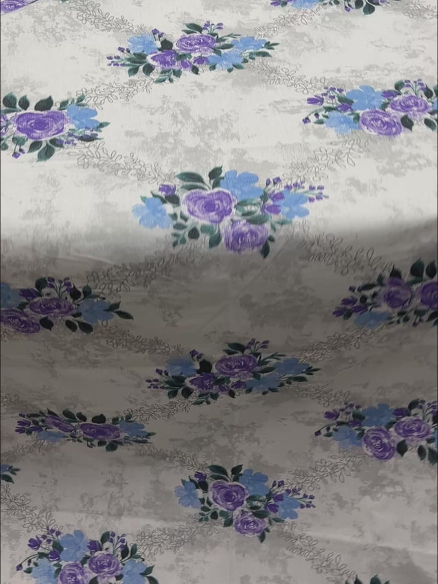 Pure Decor Pure Cotton Queen Size Double Bedsheet