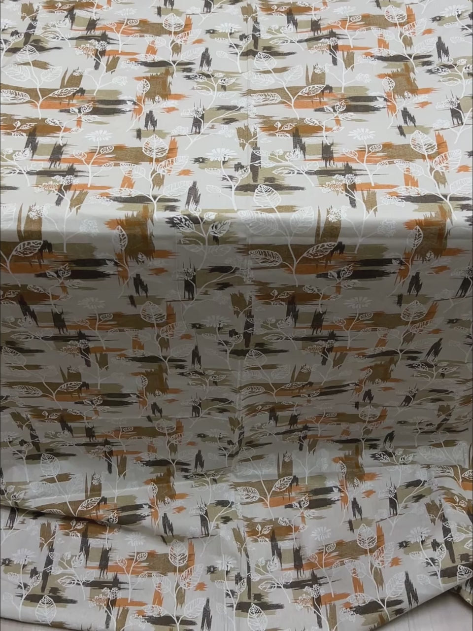 A-4675 - Pure Cotton 180 TC Single Bedsheet (173X236) with Two Pillow Covers (43X69)