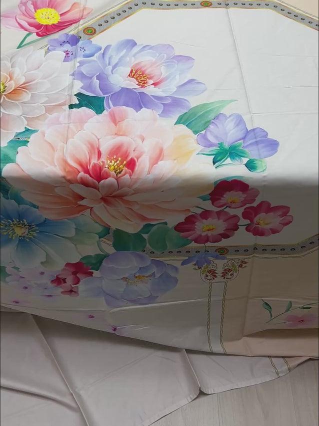 Pure Decor Pure Cotton King Size Double Bedsheet