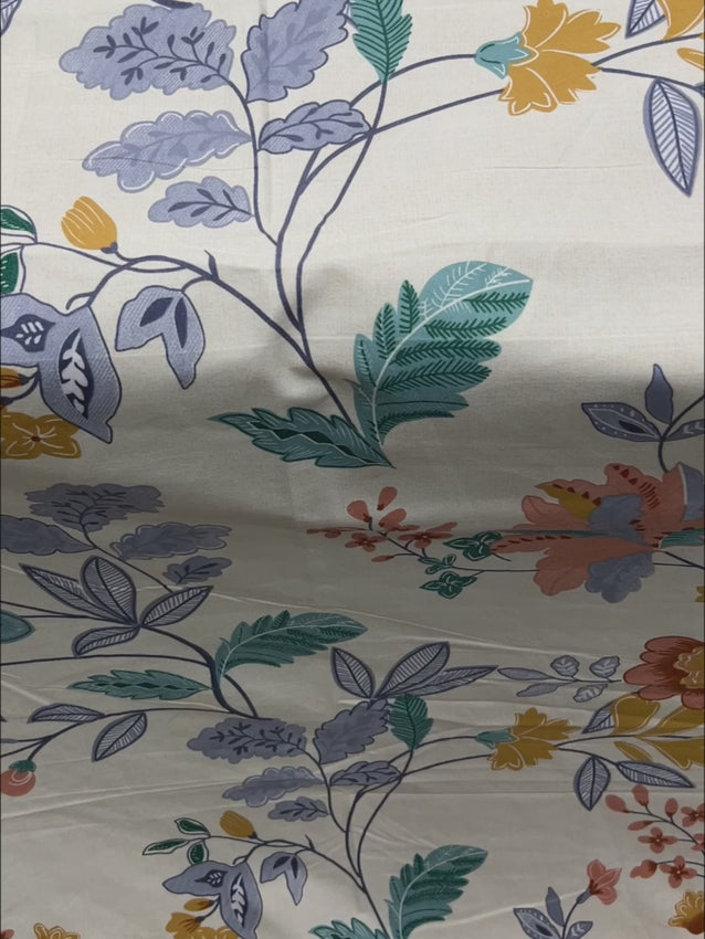 Pure Decor Polycotton Queen Size Double Bedsheet