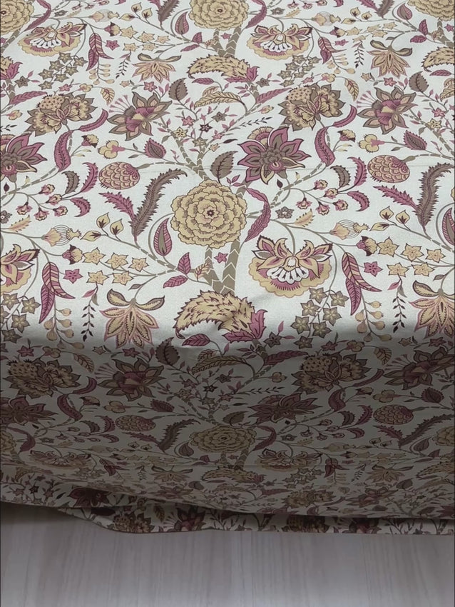 Pure Decor Pure Cotton Queen Size Double Bedsheet