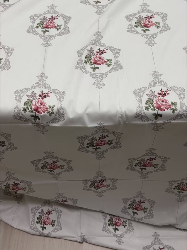 Pure Decor Pure Cotton Queen Size Double Bedsheet