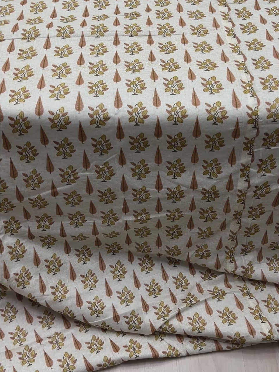 A-4911 - Pure Cotton King Size 180 TC Reversible Double Bed Dohar / Blanket / AC Comforter with Warm Cotton Sheet Layer Inside (221X246)