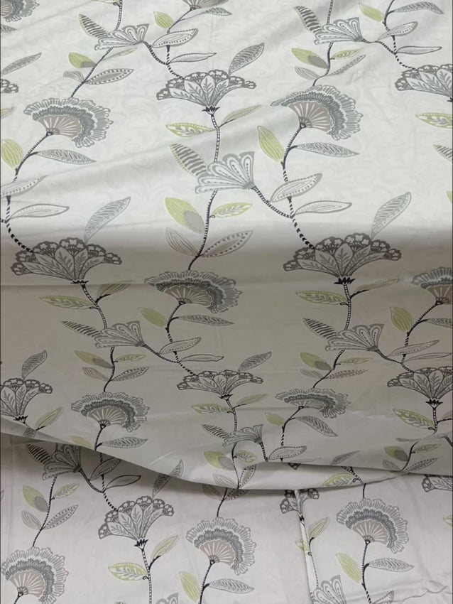 Pure Decor Pure Cotton Queen Size Double Bedsheet