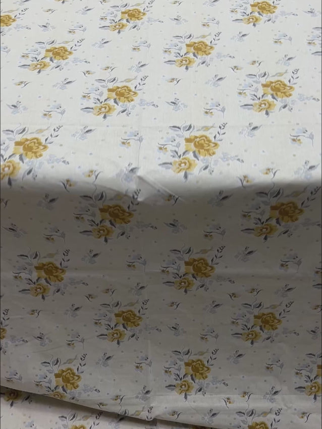 Pure Decor Pure Cotton Queen Size Double Bedsheet
