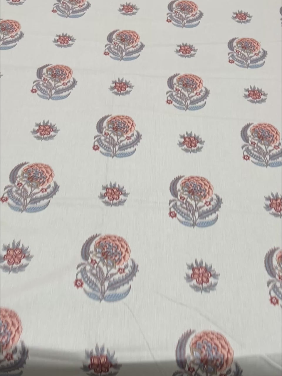 Pure Decor Pure Cotton Queen Size Double Bedsheet