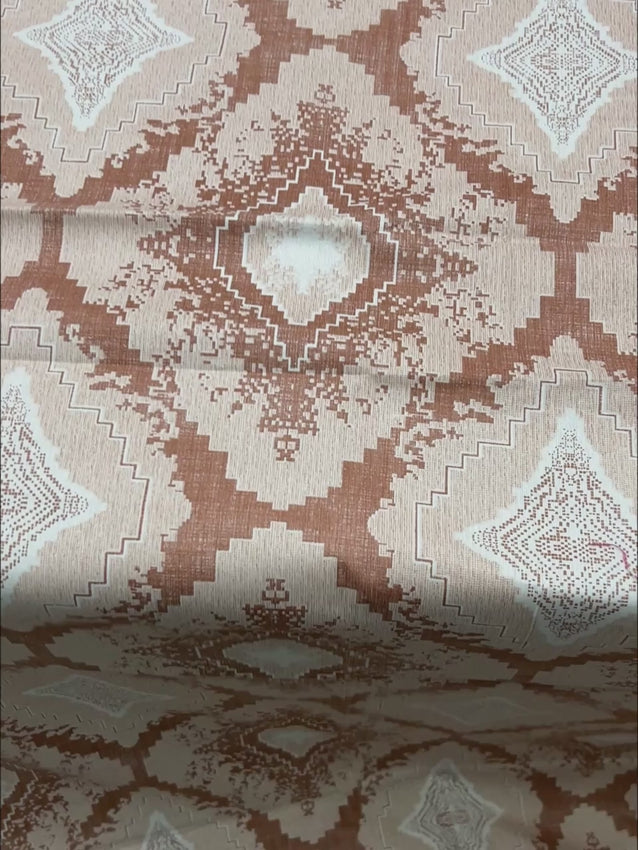 Pure Decor Pure Cotton Queen Size Double Bedsheet