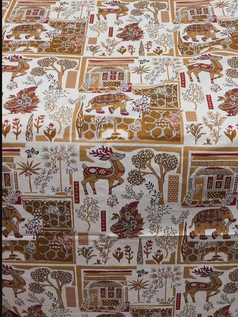 Pure Decor Pure Cotton Queen Size Double Bedsheet