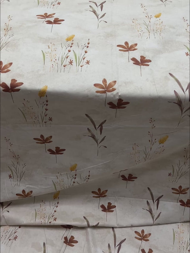 Pure Decor Pure Cotton King Size Double Bedsheet