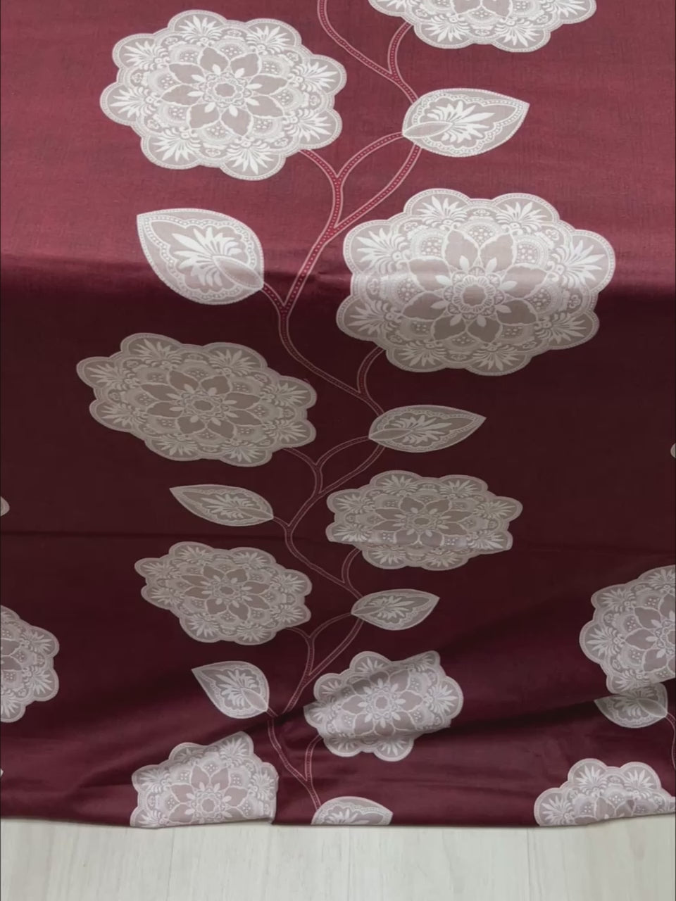 Pure Decor Pure Cotton Queen Size Double Bedsheet